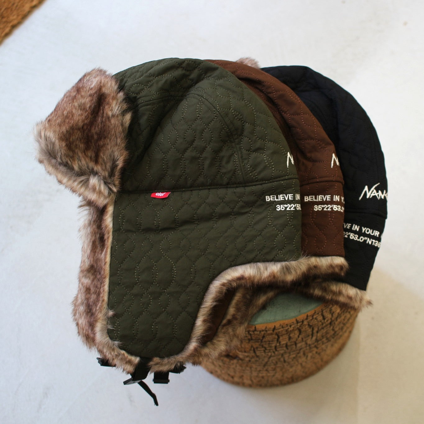 S*M様 NANGA clef コラボキャップ キルティング ブラック NANGA×Clef