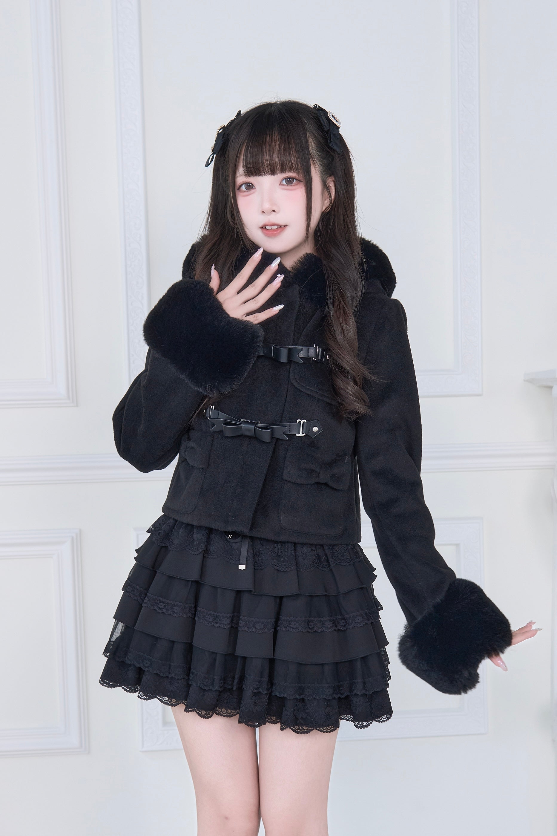 ショートダッフルファーコート – NoGenki