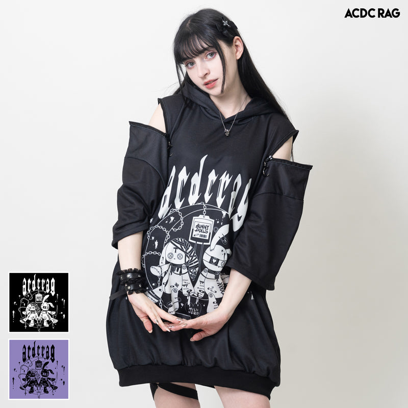 半袖]ムーンバニードールズ パーカー – ACDC RAG