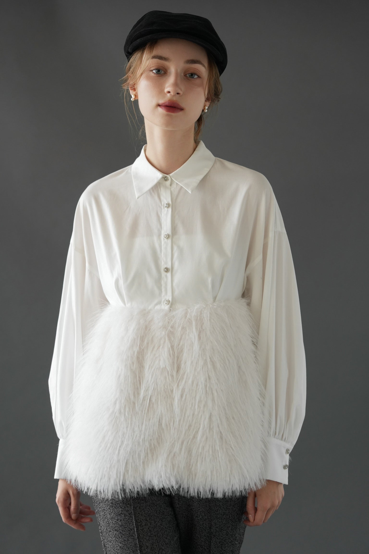 fur docking shirt – Acka online store