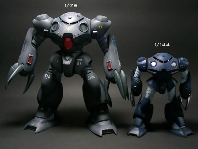 B-CLUB 1/75 ソフトビニールキット ズゴックEの製作記 - MODELGRAPH.ALFAIM