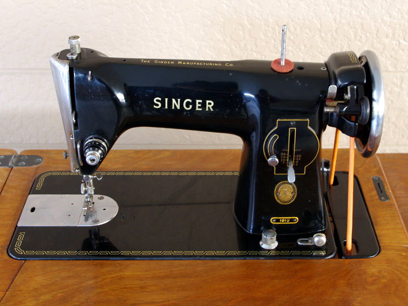 SINGER シンガー191U足踏みミシン 足踏みミシン・手回しミシンの