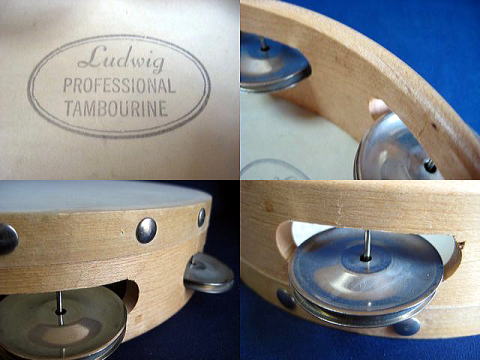 Ludwig 60s Tambourine 8inches