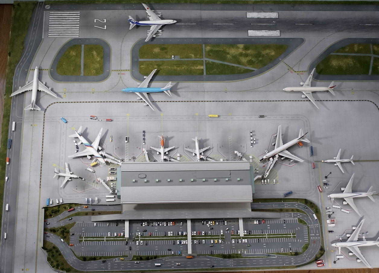 空港ジオラマ#16