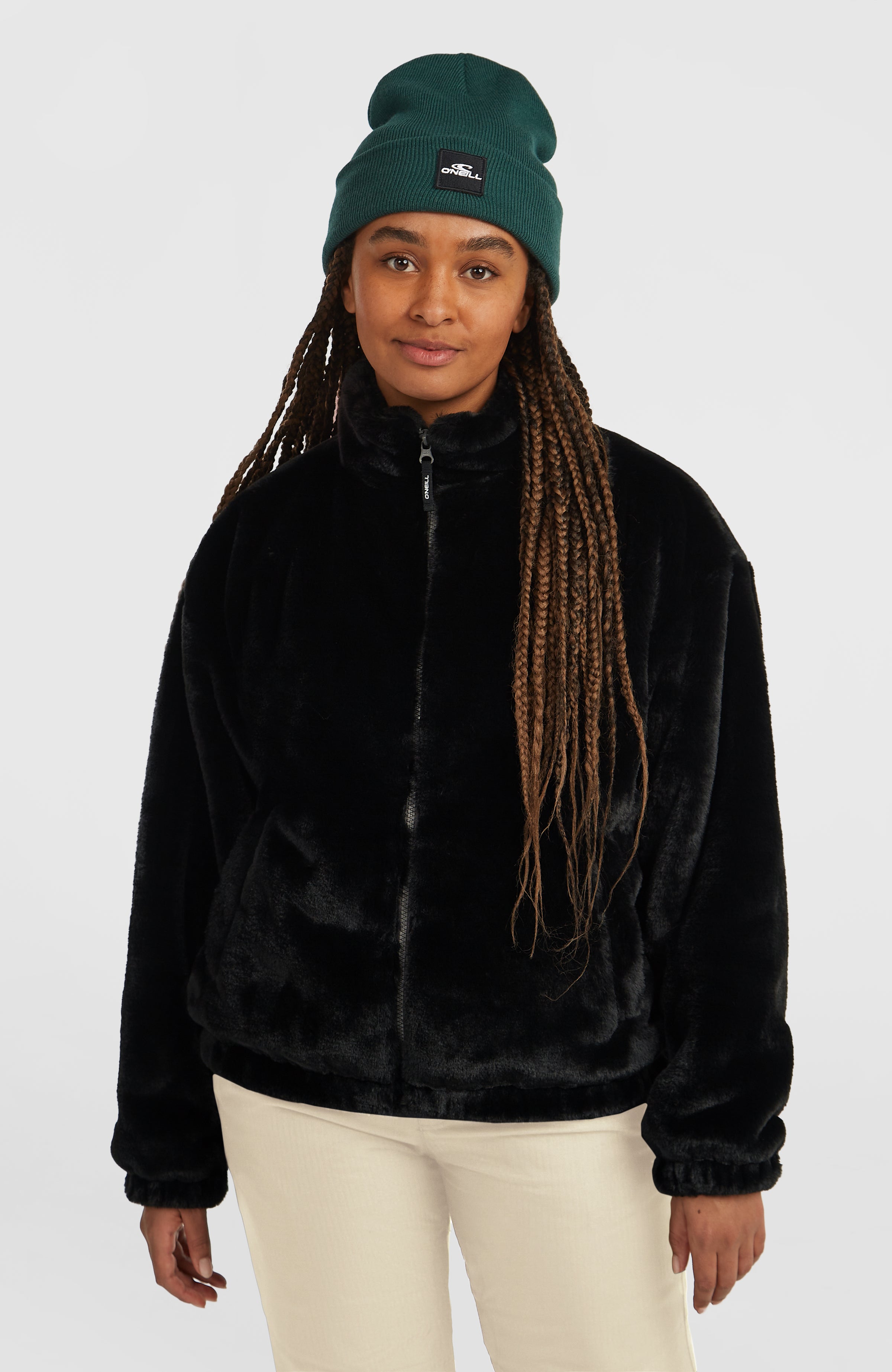 FWC'Cruz Faux Fur Fleece | Black Out – O'Neill
