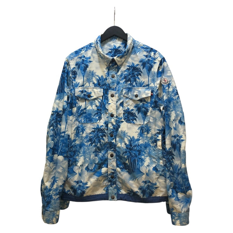 美品 モンクレールCAPBRETON ナイロンジャケット デニム調 ブルゾン