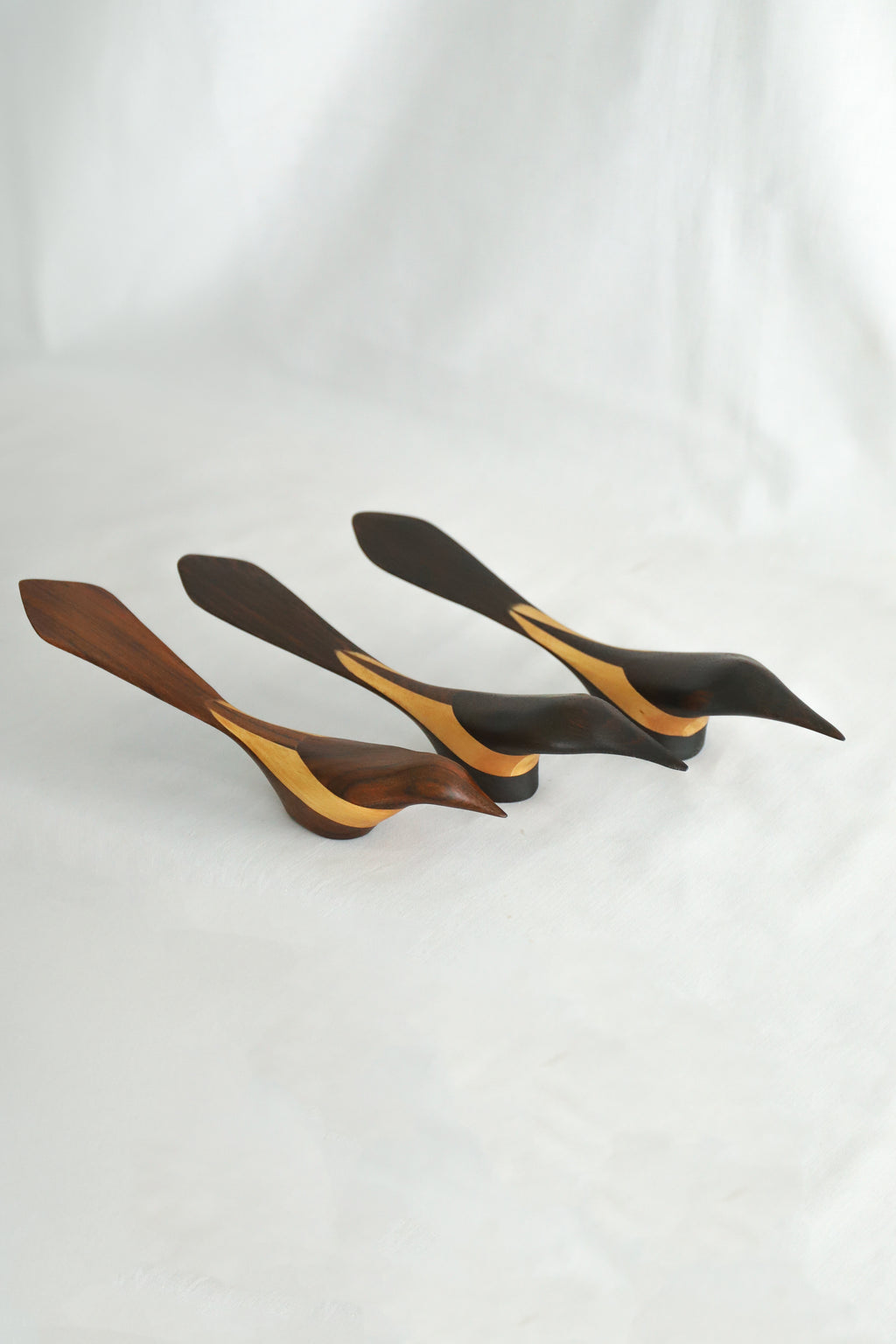 デンマークヴィンテージ 鳥の置物 木製オブジェ 北欧雑貨/Danish