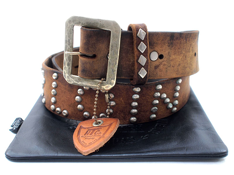 TENDERLOIN×HTC 本店限定 'T-STUD BLT'スタッズベルト ヴィンテージ