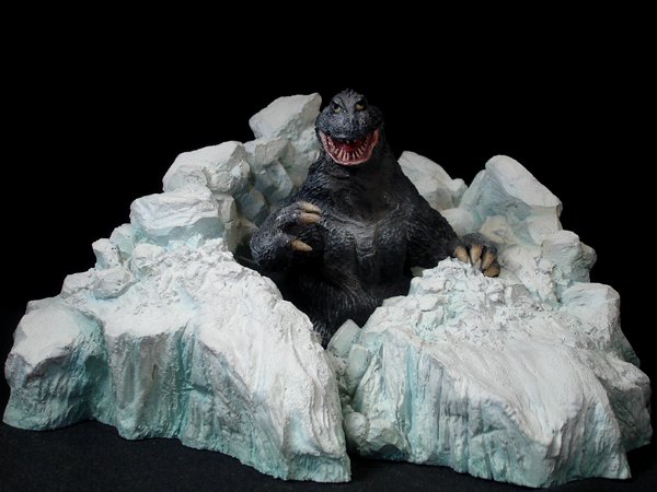 酒井ゆうじ造形工房】 1/250 キンゴジ出現 完成品