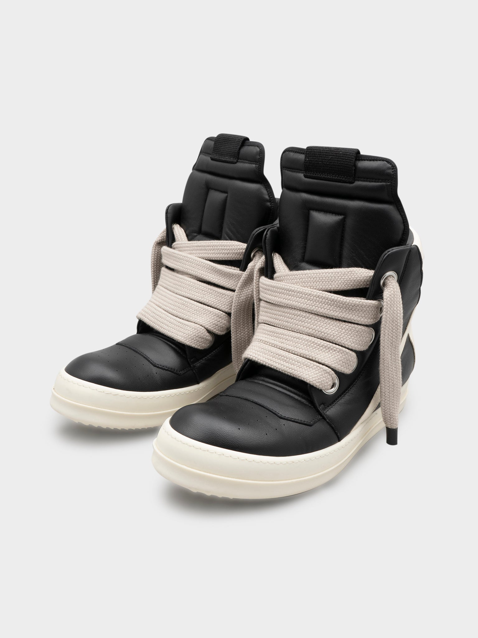 Buy Rick Owens Jumbo Lace Geobaskets Online at Groupie
