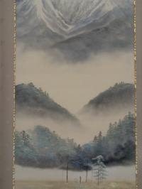 上高地 今村大雪作 桐箱入（掛け軸山水）73,500円(30%OFF)｜無垢家具