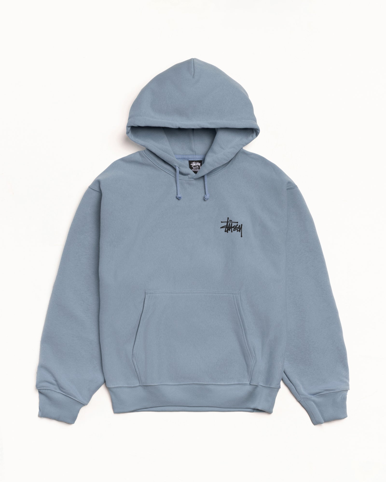 Basic Stüssy Hoodie – Slate | Sweats | Stüssy Japan