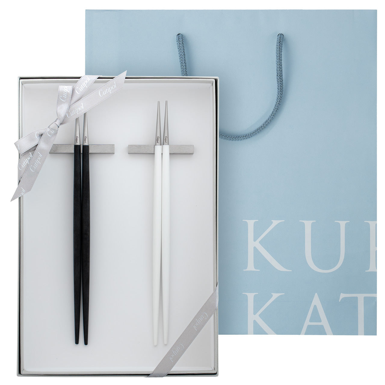 正規取扱店】 クチポール GOA/ゴア 箸＆箸置き 2膳ペア 夫婦箸 ギフト