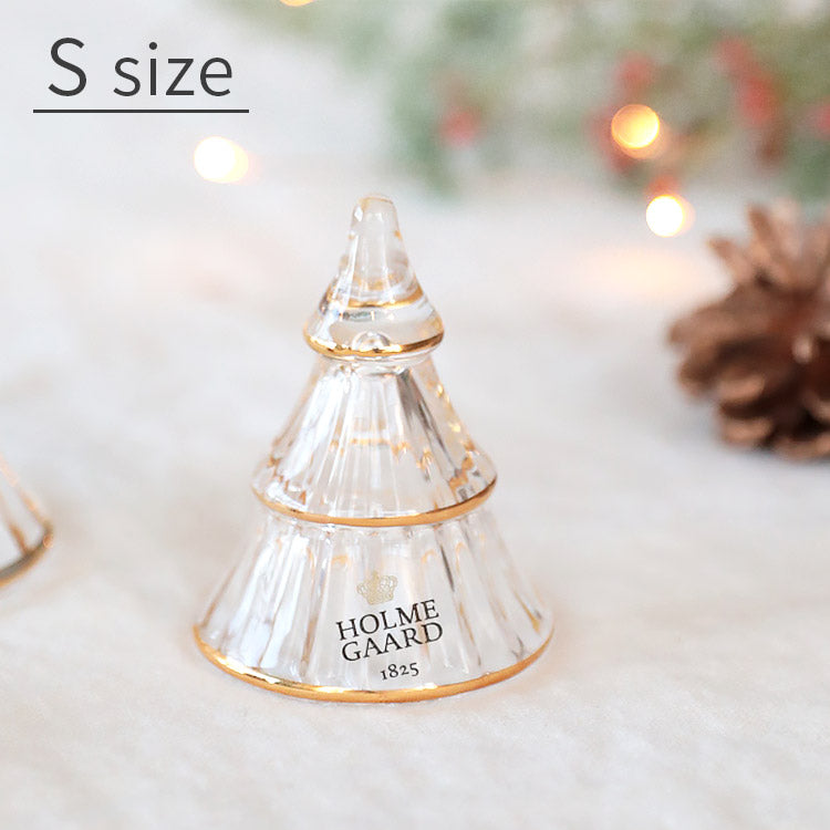 ホルムガード ガラス クリスマスツリー 北欧 S サイズ HOLMEGAARD ミニ