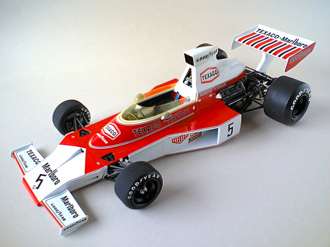 タミヤ 1/12 F1（テキサコマルボロマクラーレンM23）を作る》 タミヤ