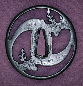 寝床での鉄鐔愛玩日記