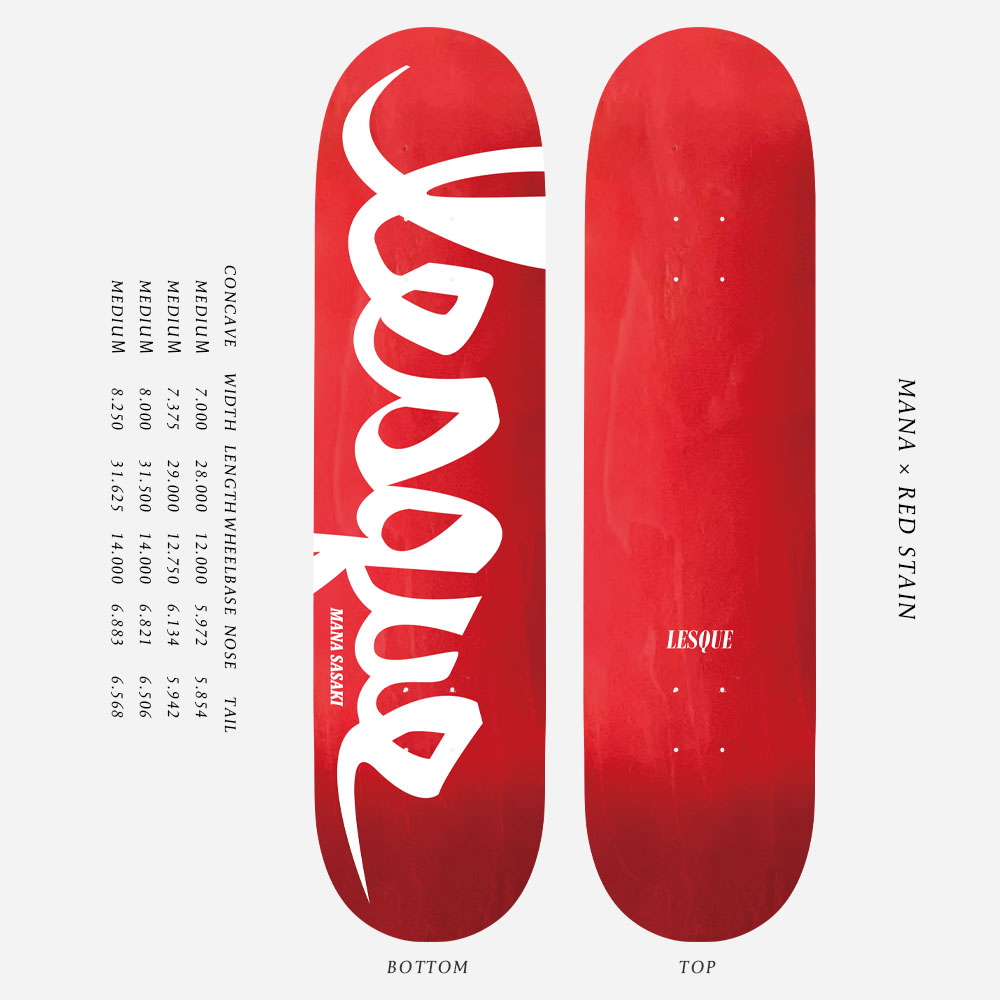 2025年1月中旬発売！LESQUEの新作デッキ登場！】 | Lesque skateboards