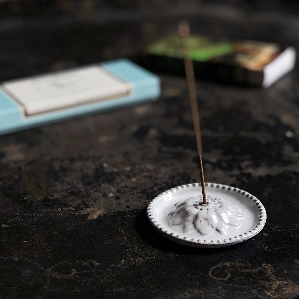 Astier de Villatte Rosette Incense Holder – PATCH NYC
