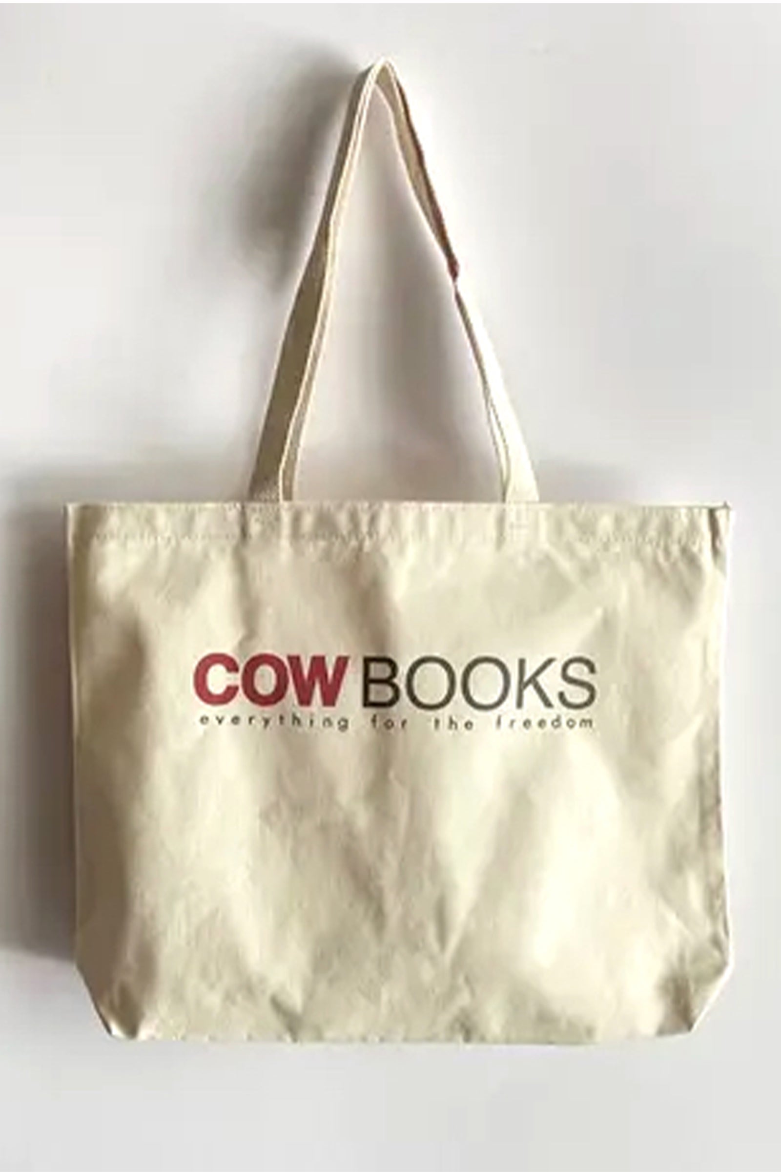 COW BOOKS / Logo Tote (1st Logo/Natural) – redtriangle