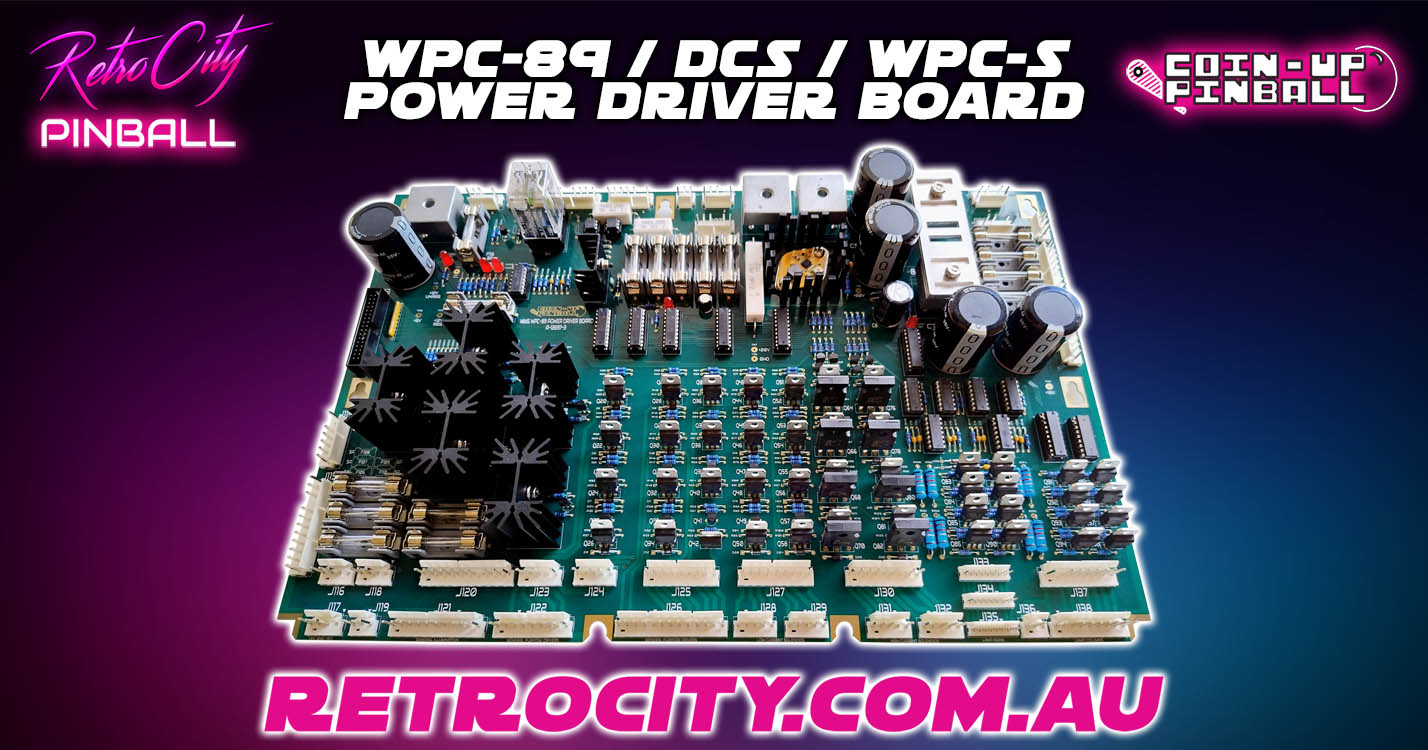 Bally Williams WPC-89 / DCS / WPC-S Power Driver Board A-12697-3