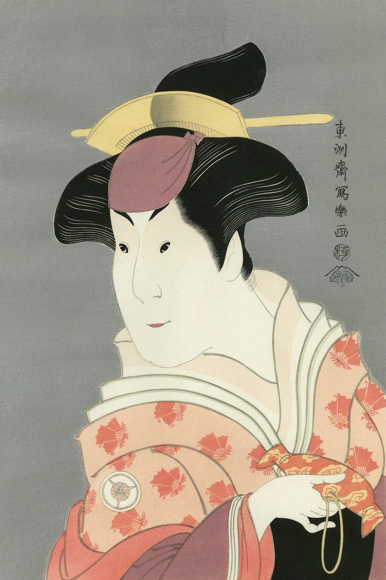 Toshusai Sharaku（東洲斎写楽） 東洲斎写楽「四代目岩井半四郎 乳人重