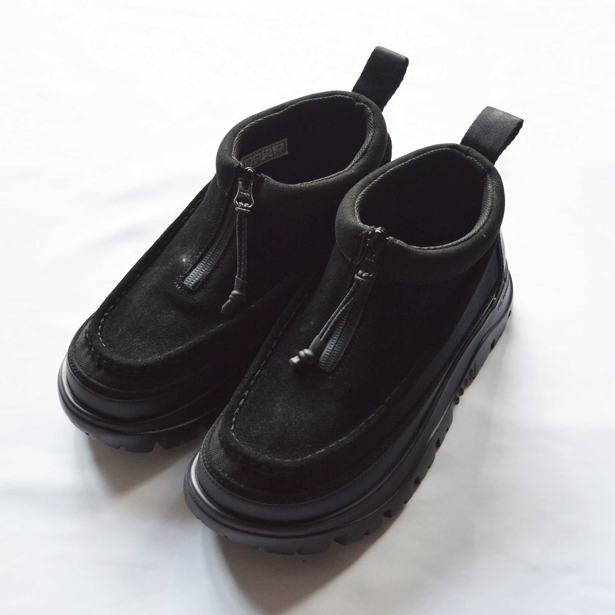 SHAKA シャカ / ZIP MOCASIN BOOTIE EX ジップモカシンブーティ (BLACK