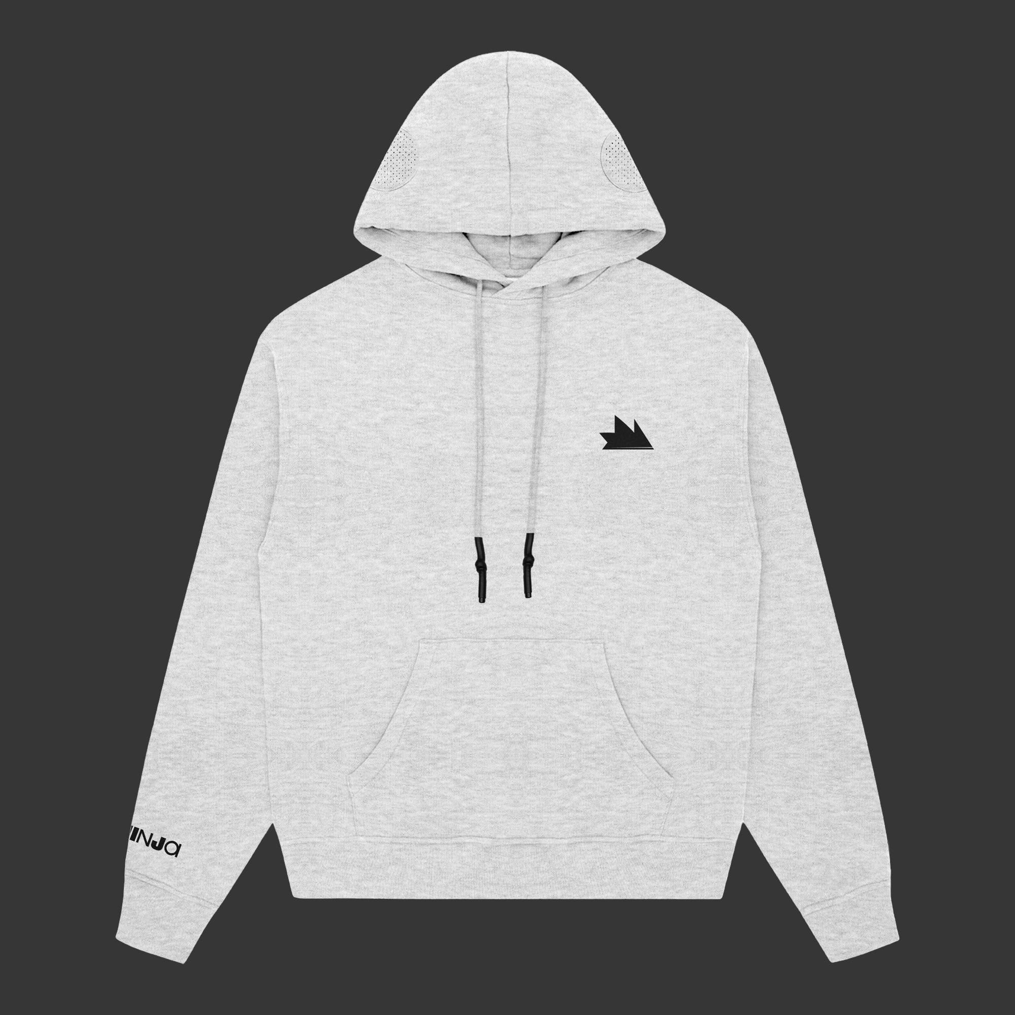 Heather Grey Gamer Hoodie • Team Ninja