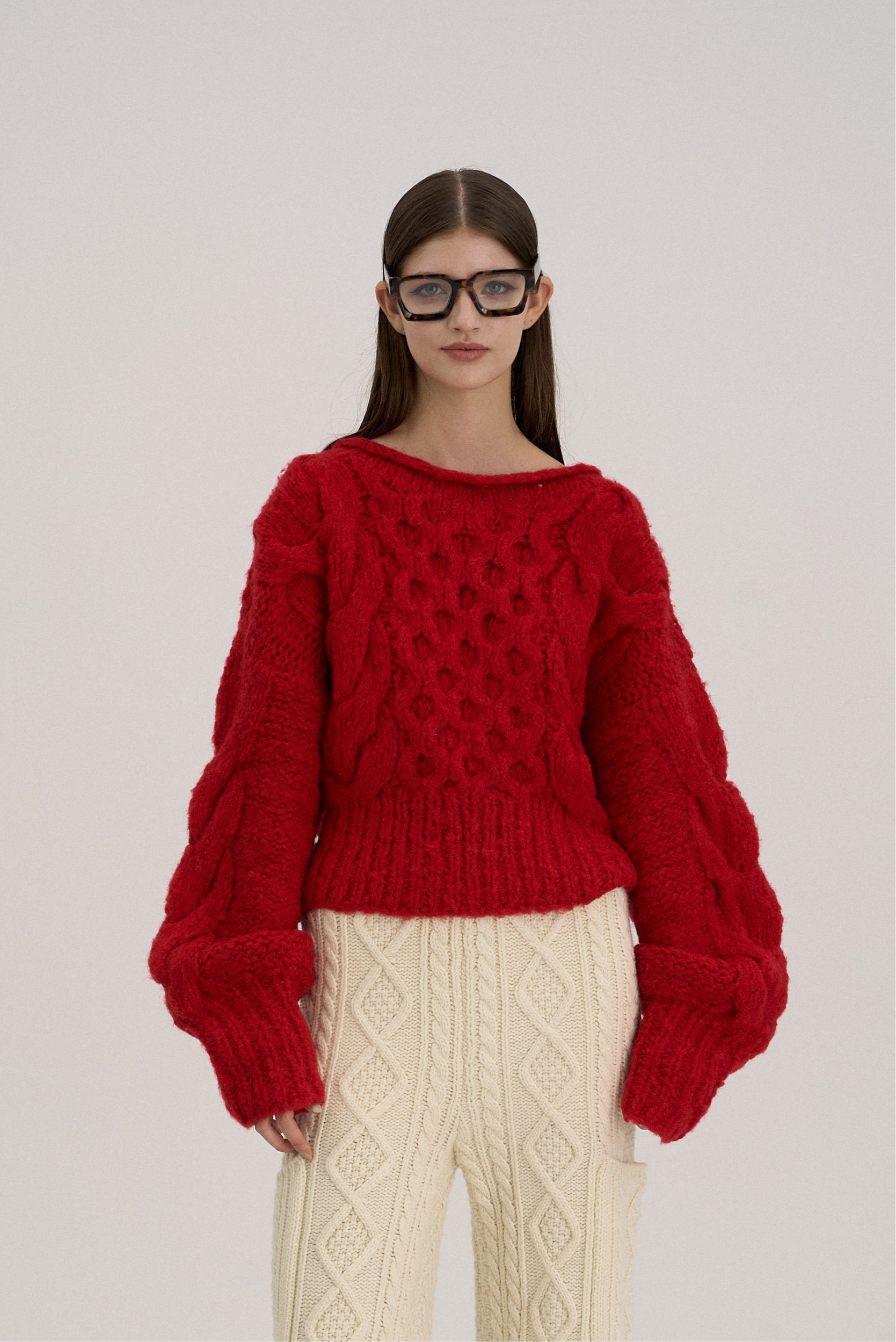 Nîmes handmade cable knit – THE TOÉ