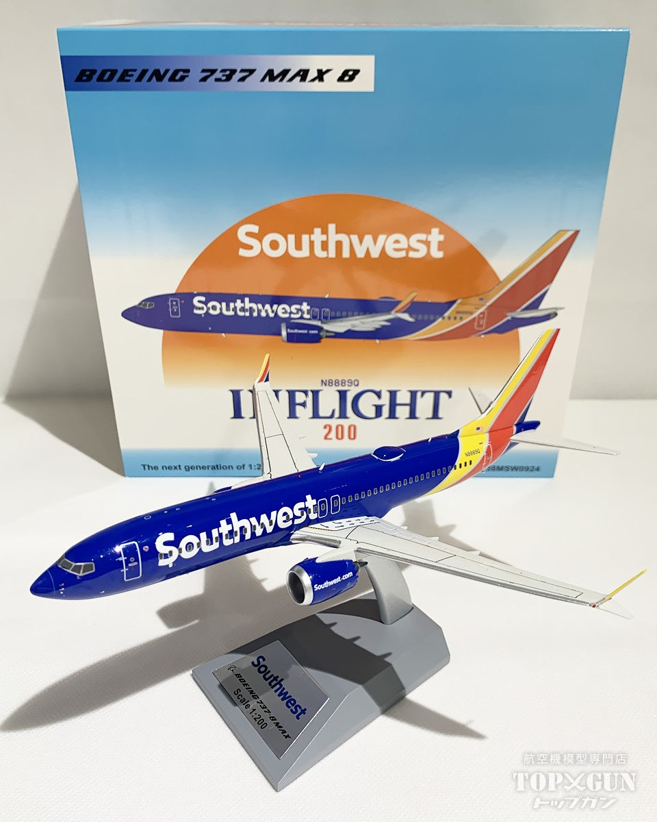 InFlight200 737MAX8 サウスウエスト航空 N8889Q 1/200 [IF738MSW0924]