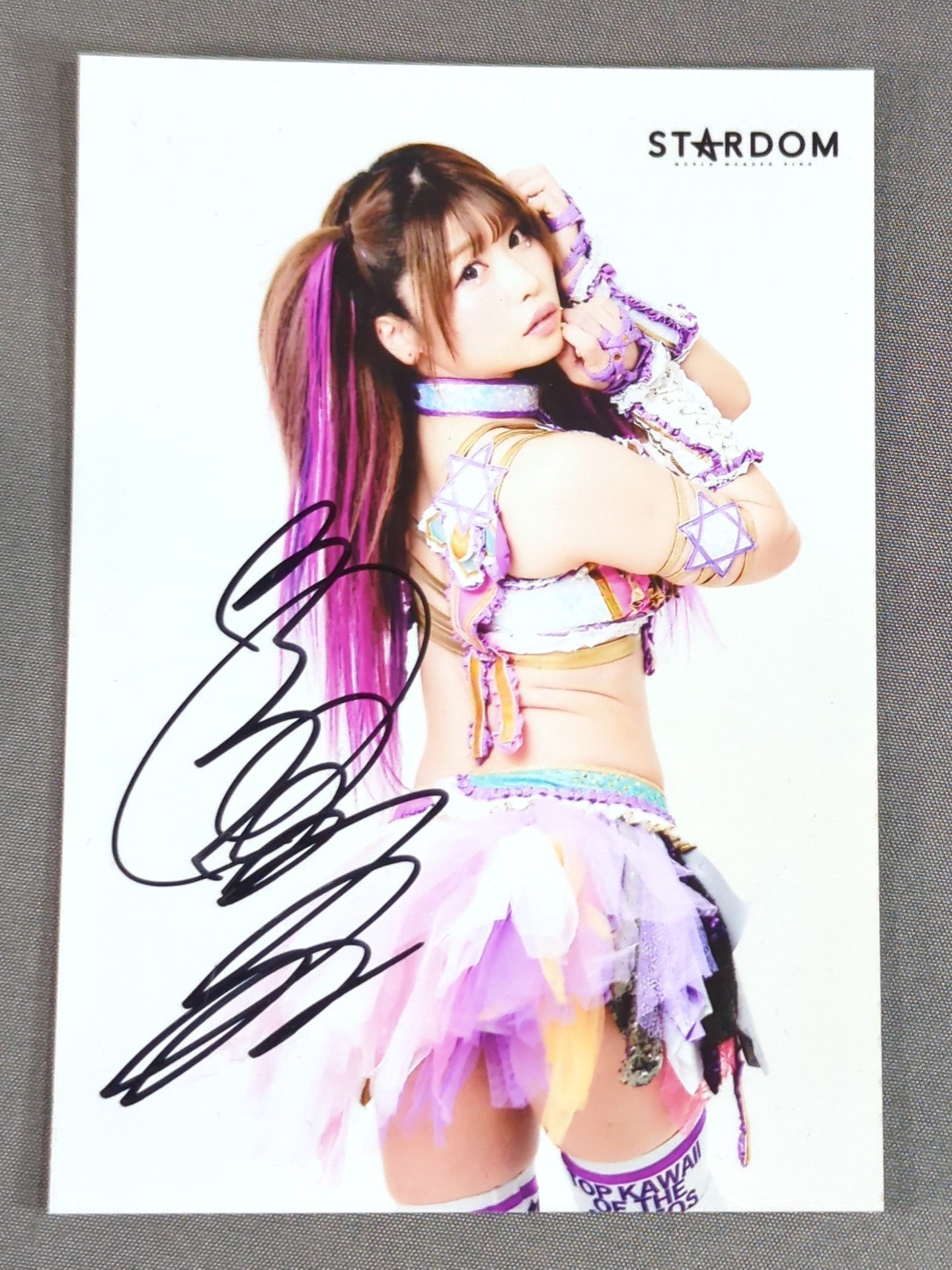 中野たむ 直筆サイン入り ブロマイド⑦ – 闘道館