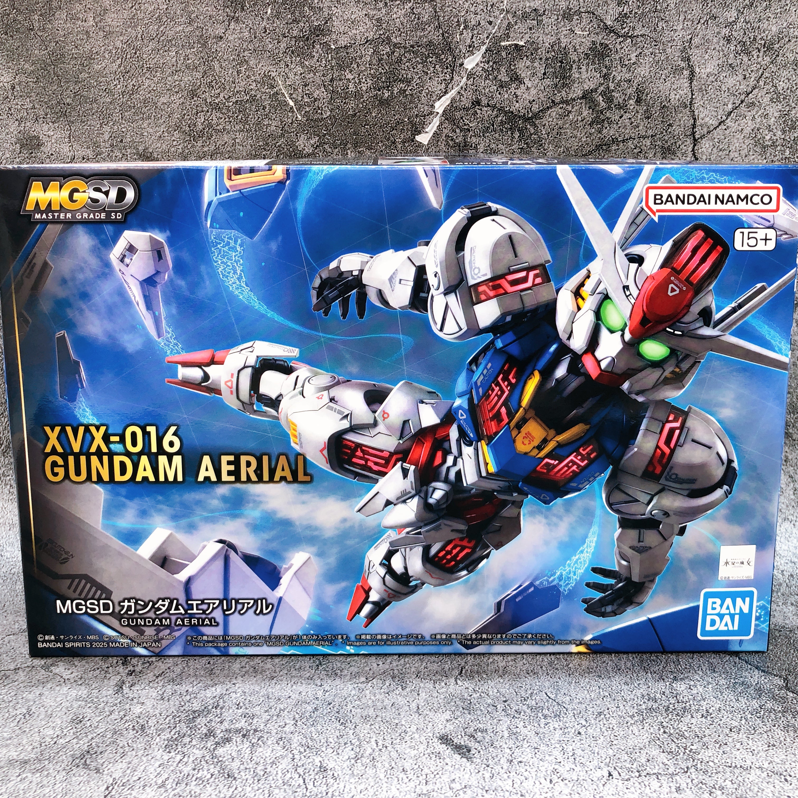 MGSD Gundam Aerial XVX-016 The Witch from Mercury Model Kit Bandai Jap