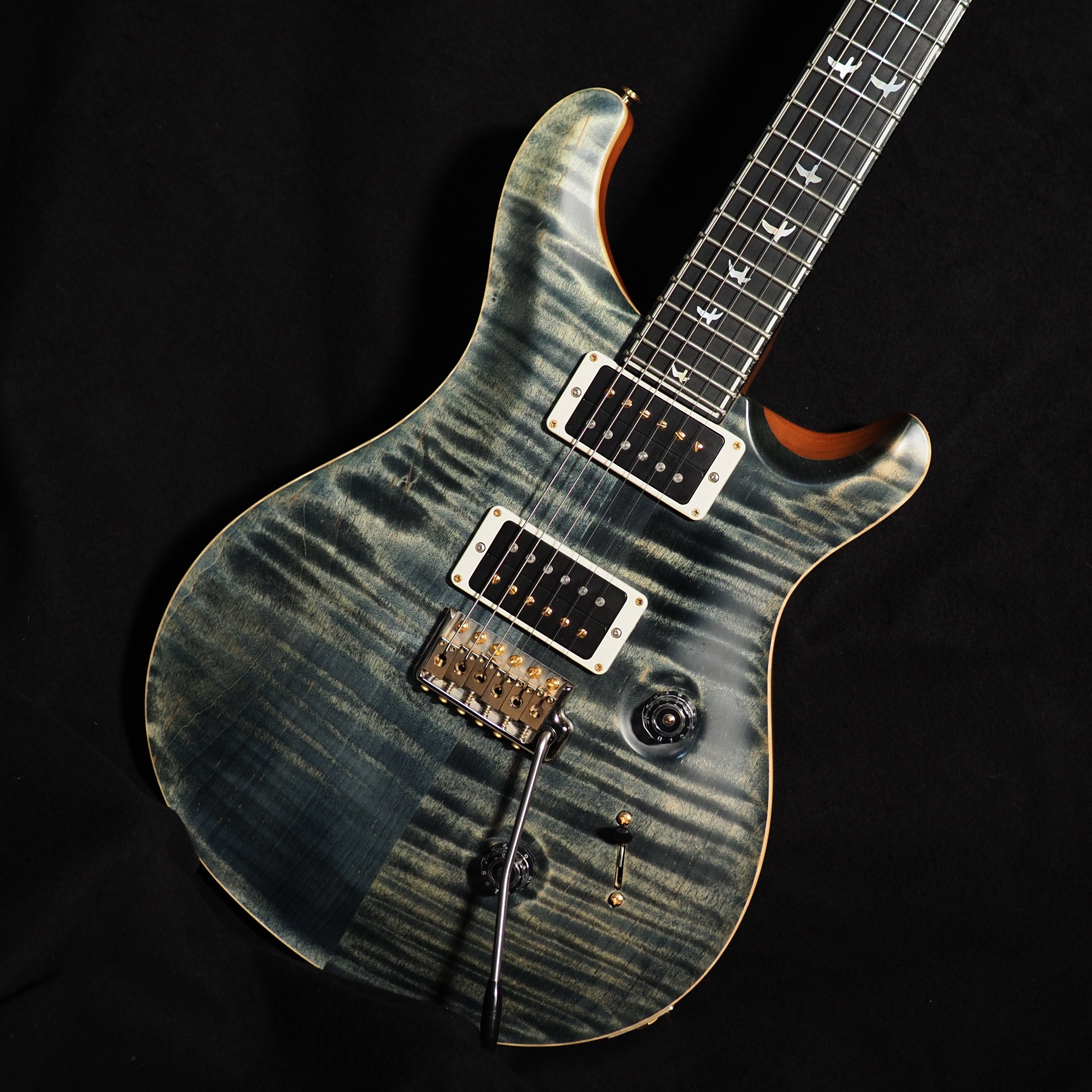 PRS Custom 24 30th Anniversary Wood Library 10 Top in Faded Whale