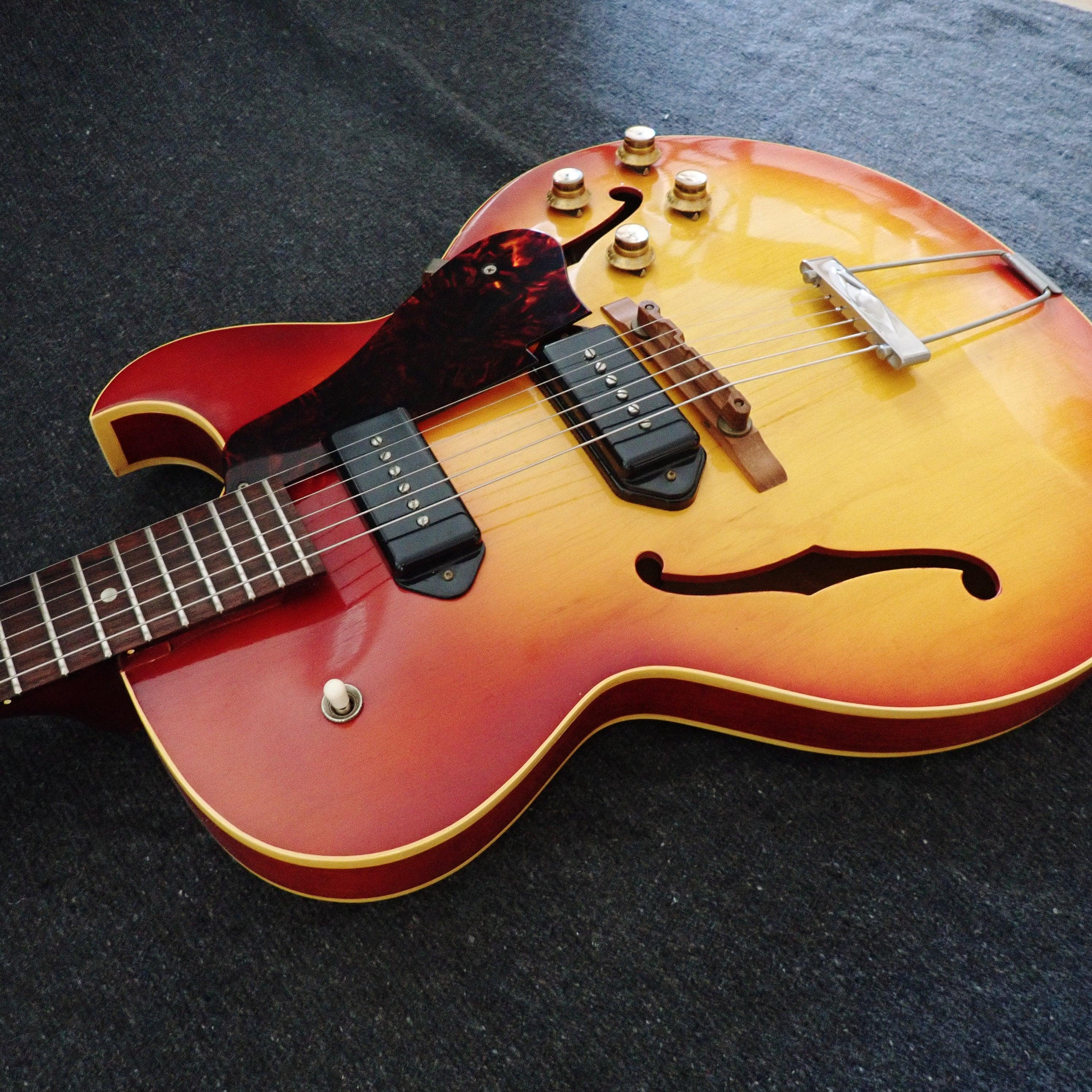 Gibson ES-125 TDC Sunburst near MINT from 1963 – wurst.guitars