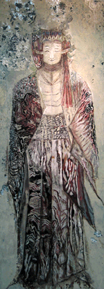 日本画家：高畠郁子_現代作家の軌跡訪問／ART BOX international