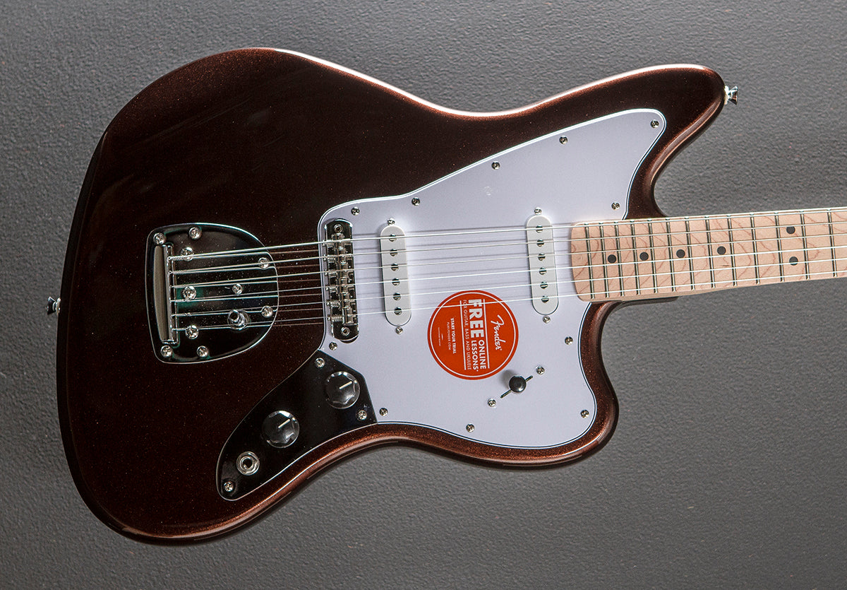 Affinity Series Jaguar - Mystic Metallic Brown w/Maple – Dave's