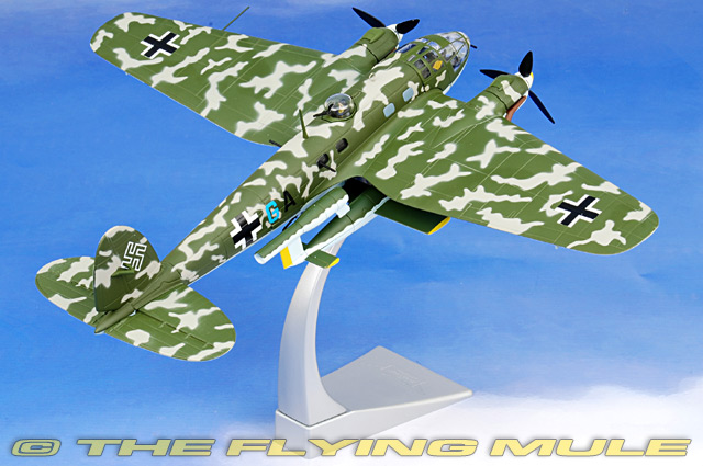 Corgi AA33707 - He 111 Diecast Model, Luftwaffe III./KG 3, Gilze