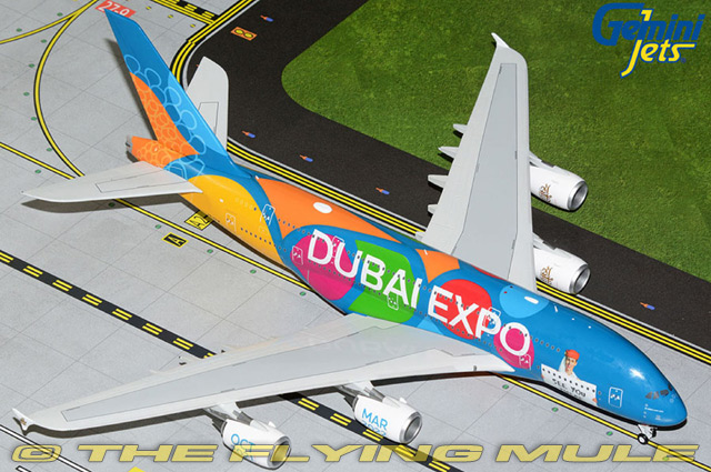 A380-800 1:200 Diecast Model - GeminiJets GJ-G2UAE1150 - $165.95
