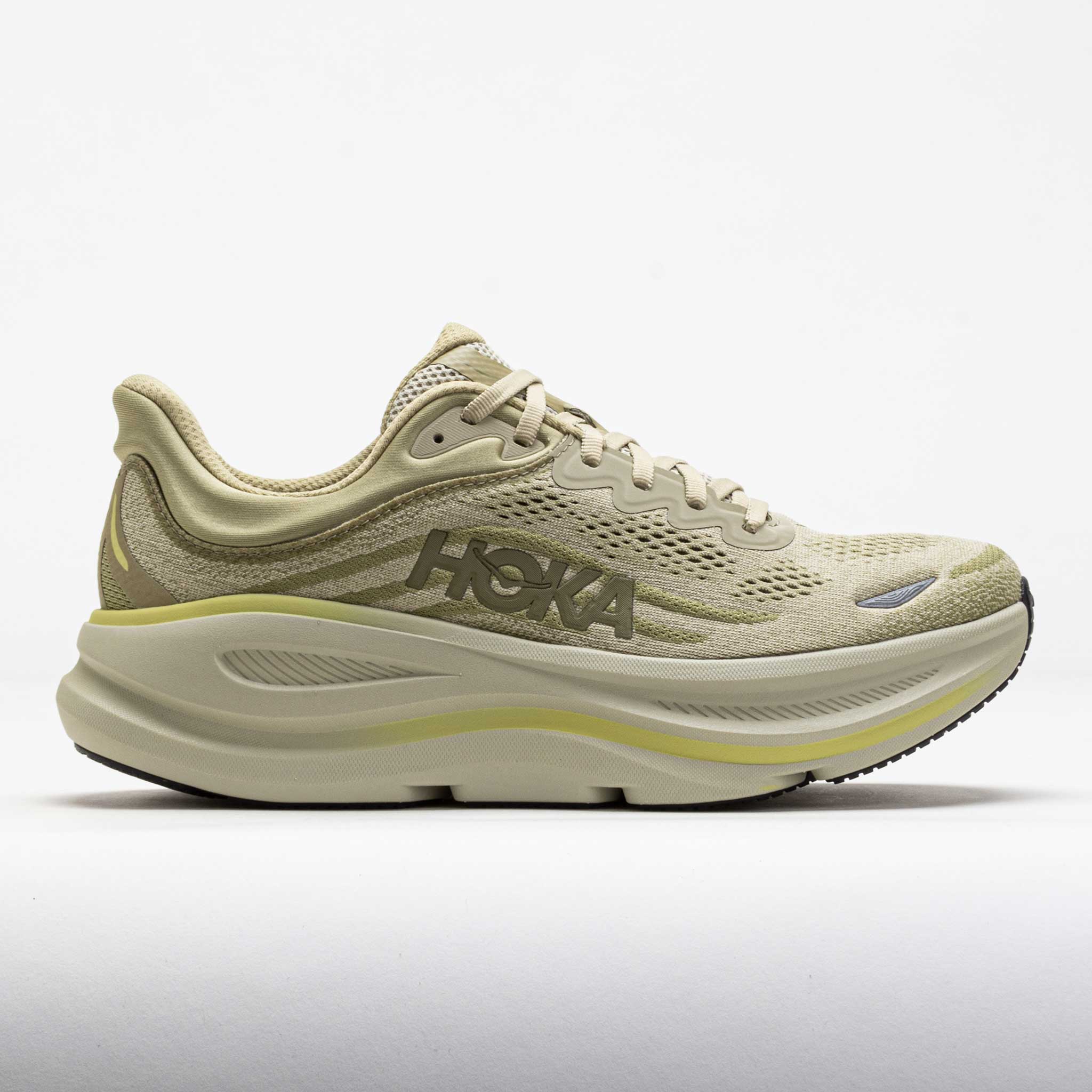 HOKA Bondi 9 Men's Grassland/Oyster Mushroom – Holabird Sports