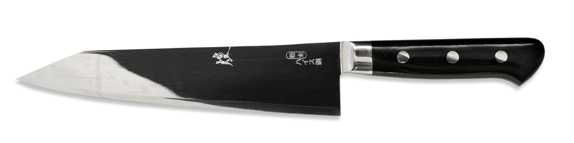 煌 全鏡面 粉末ハイス鋼 切付牛刀210mm – 堺一文字光秀