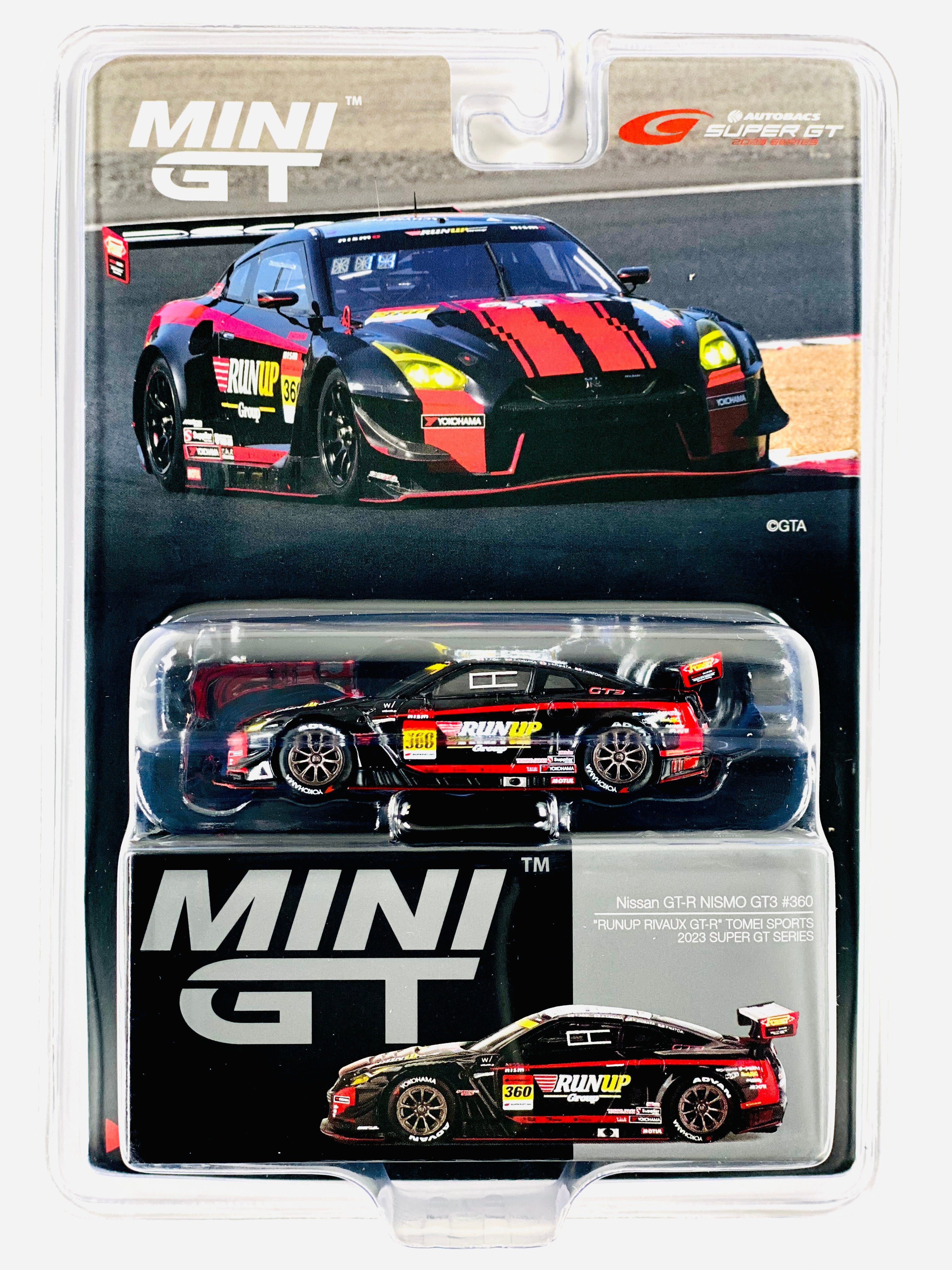 Mini GT Mijo Exclusive Japan Exclusive Super GT Series Nissan GT-R