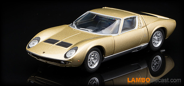 The 1/64 Lamborghini Miura P400S from Tomica, a review by