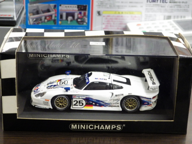 ミニカーショップグローバル - 1/43 ミニチャンプス ポルシェ 911 GT1