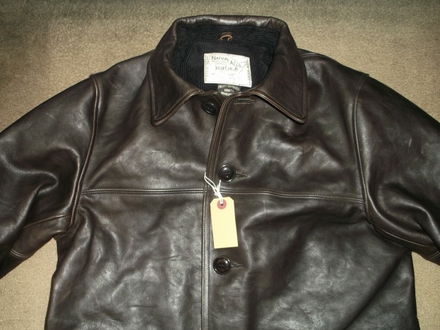 シュガーケーン ホースハイドスポーツコート 品番：SC80341