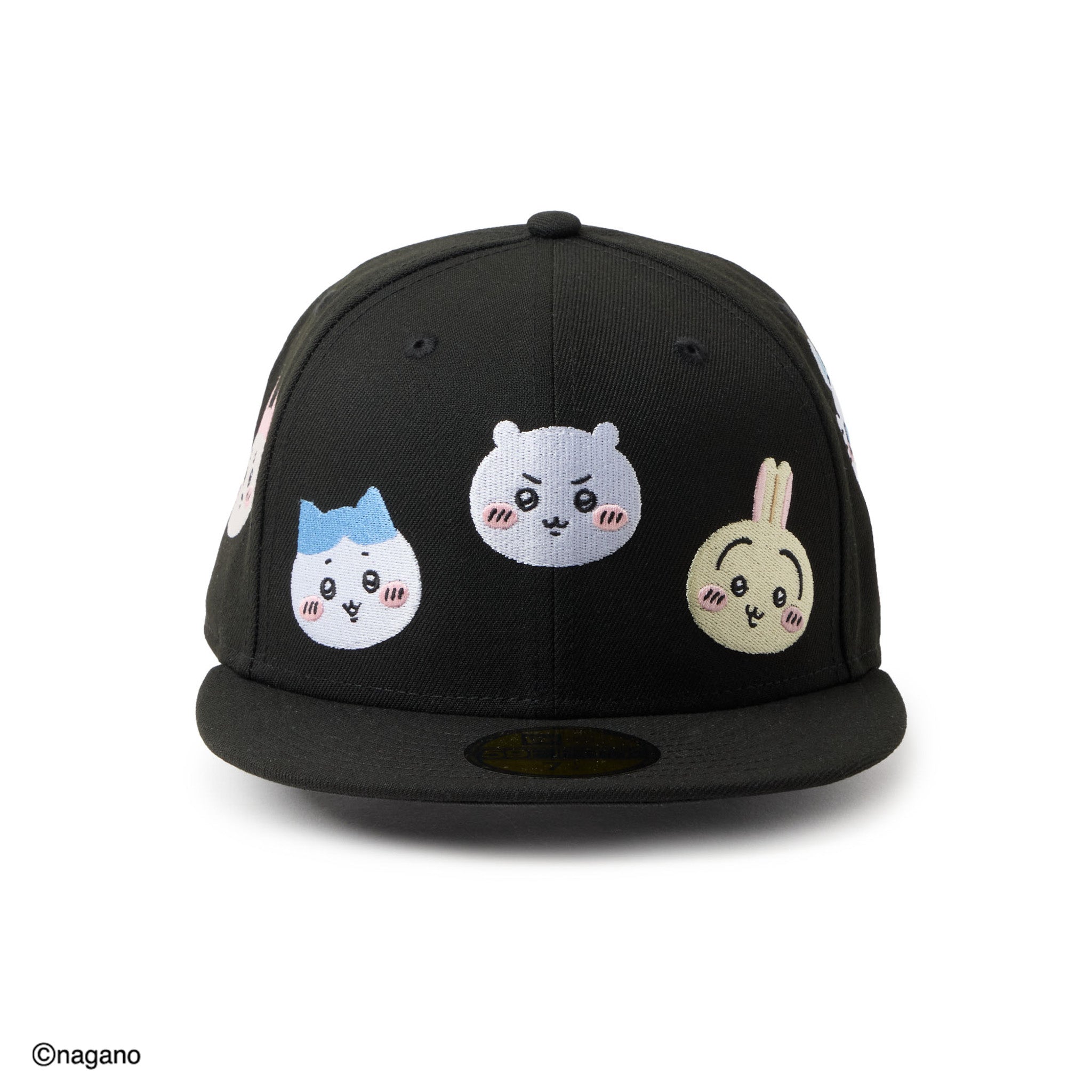 59FIFTY ちいかわ / キャラALL OVER ブラック | ニューエラオンライン