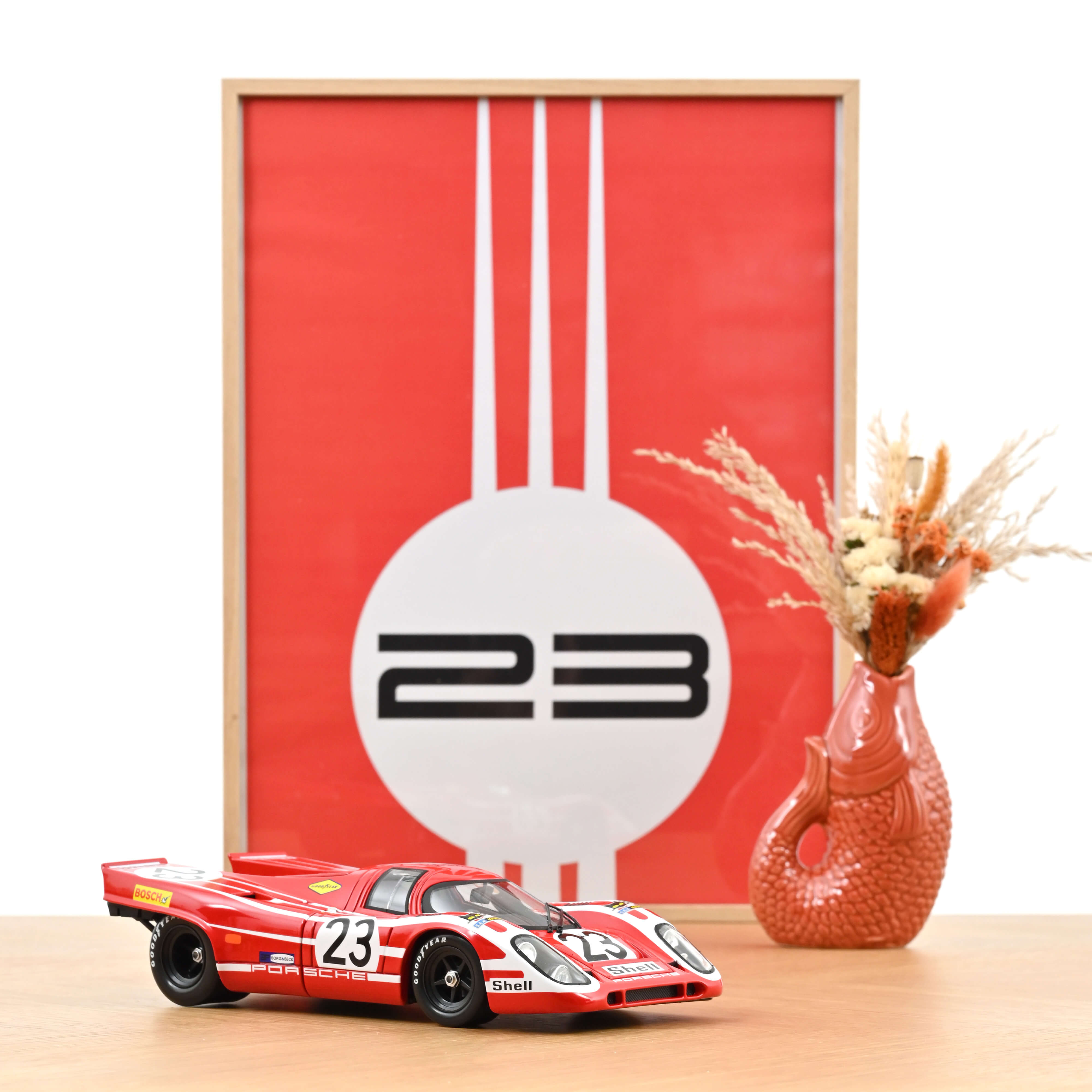 Porsche 917K 1970 24H Le Mans Attwood/Herrmann Vainqueur 1/18 – Norev