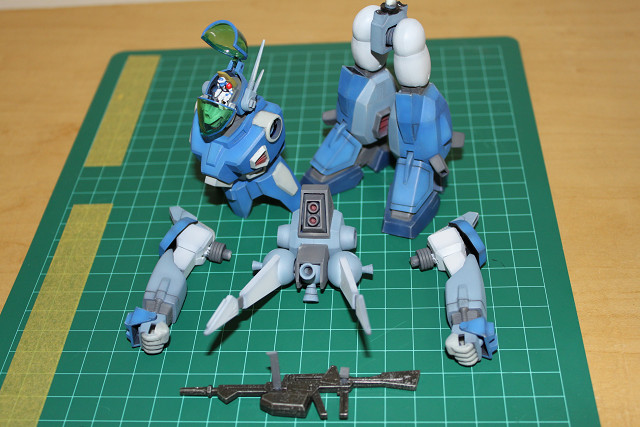 バンダイ 1/72 SPTレイズナー その4 – SirMilesのマニアックな日々