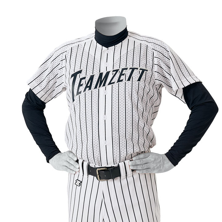 レギュラーストライプメッシュ ユニフォームシャツ | 【ZETT】ゼット