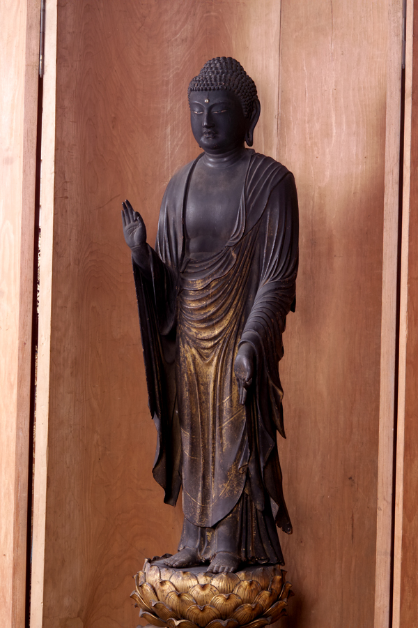 木造阿弥陀如来立像｜砺波正倉