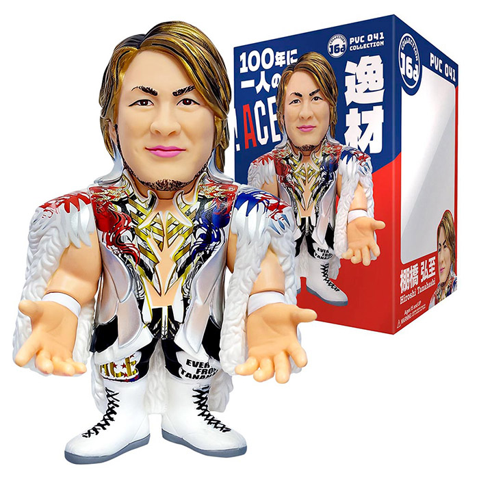 16dソフビコレクション041新日本プロレス棚橋弘至（引退限定パッケージ