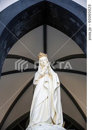 大浦天主堂の聖母マリア像の写真素材 [60060929] - PIXTA